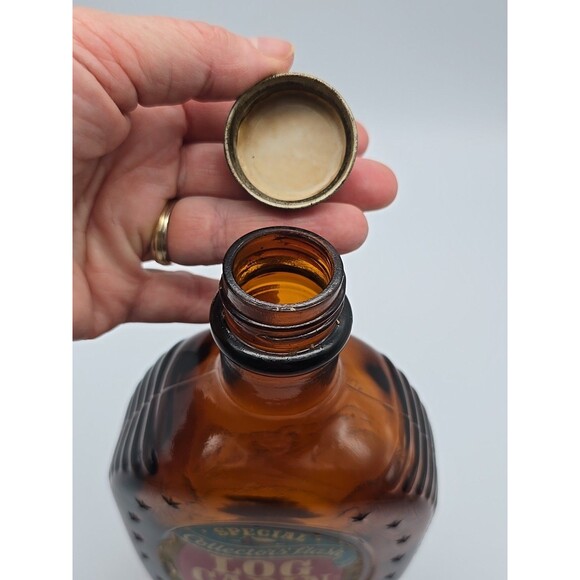 Vintage Log Cabin Special Collector's Flask Mount Rushmore - Picture 12 of 12